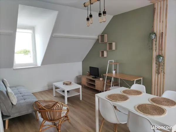 Appartement T2 lumineux et meublé Centre-ville Gare