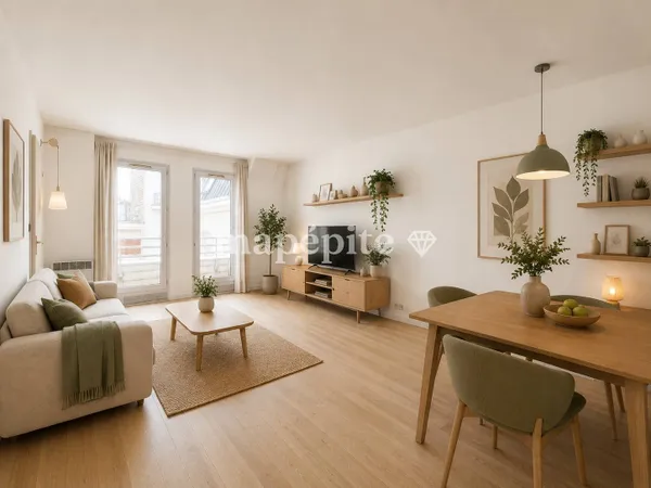 Appartement 2 pièces 50 m²