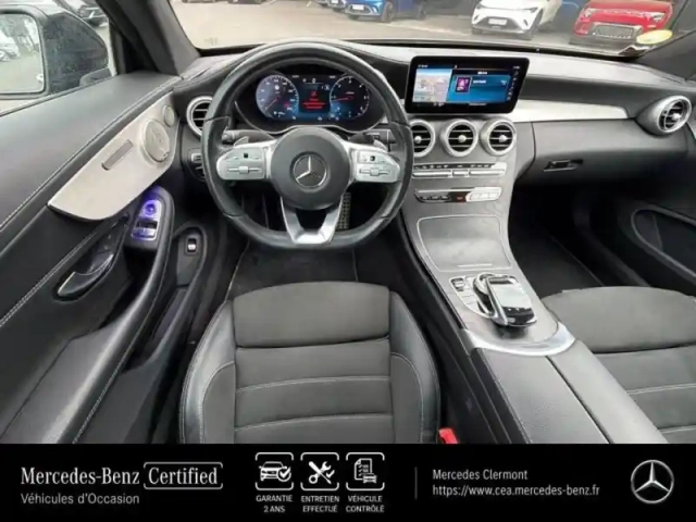 Mercedes Classe C coupé 220 d 194ch amg line 9g-tronic — photo 12