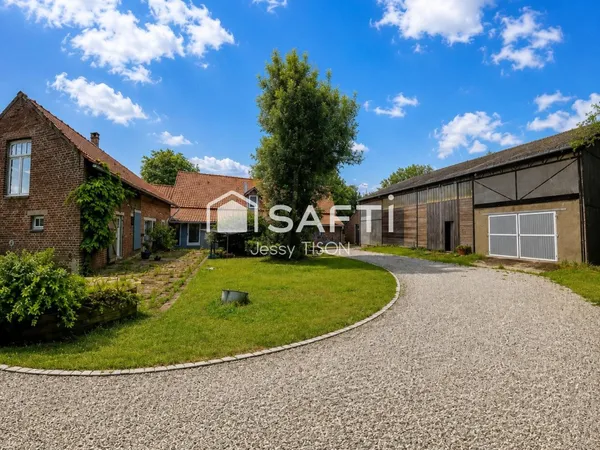 CORPS DE FERME, 206 m² HABITABLES, FORT POTENTIEL