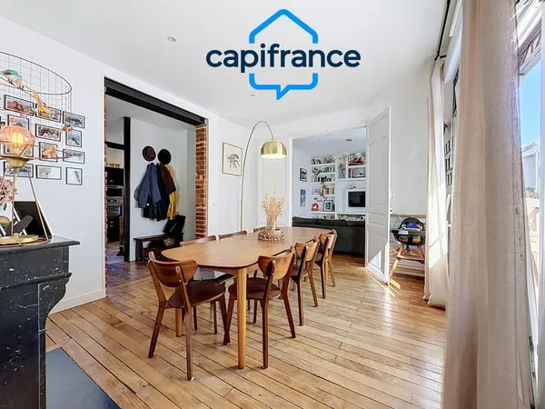 Appartement à vendre 4 pièces RENNES (35), St Hélier, cave, cellier, local vélo, balcons, parking en