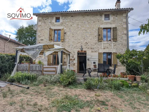 BELLE MAISON DE CAMPAGNE INDÉPENDANTE EN PIERRE, RÉNOVÉE, GR