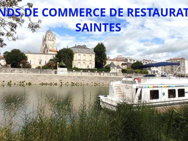 Fond de commerce, restauration 120 m² Saintes
