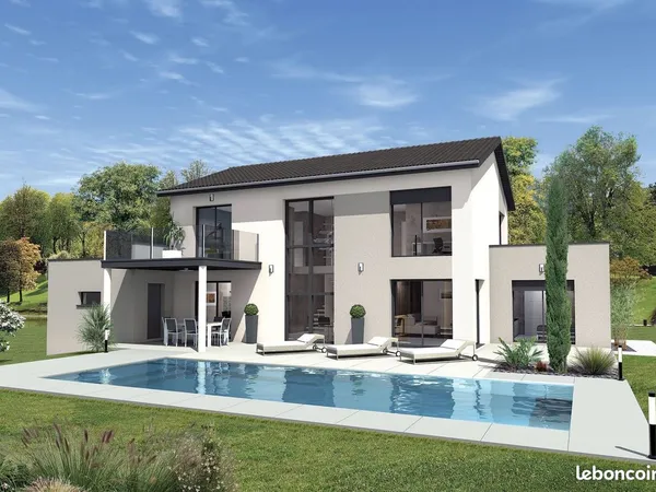 Maison 120 m² avec terrain à SAINT-GEORGES-D'ESPERANCHE (38)