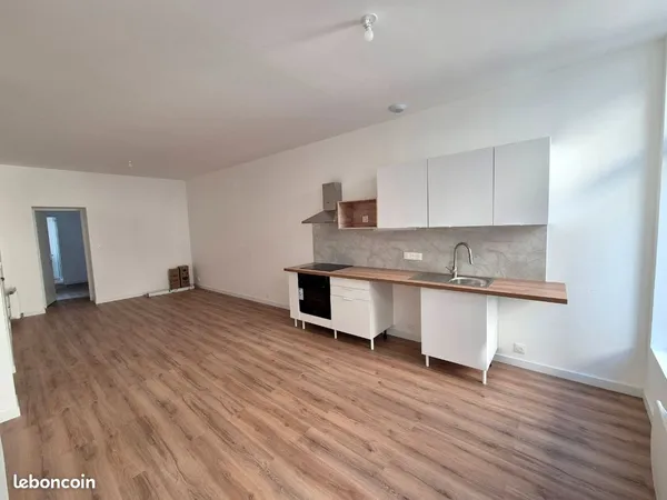 Location T2 45m² rénové à neuf - Cambrai centre