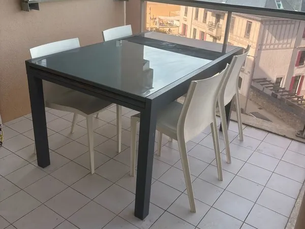 Appartement Vue Mer Triangle d'or à Pornichet direct plage