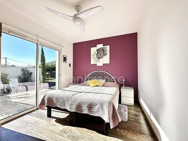 AUDENGE (33) Maison PLAIN-PIED- centre ville-Calme-112m2-3ch-double garage -terrain 560m²