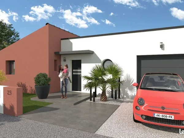 Projet de construction d'une maison 93 m² avec terrain à PORT-D'ENVAUX (17)