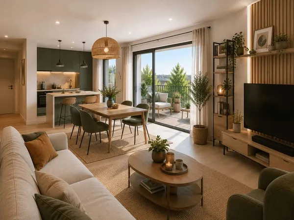Appartement 3 pièces 65 m²