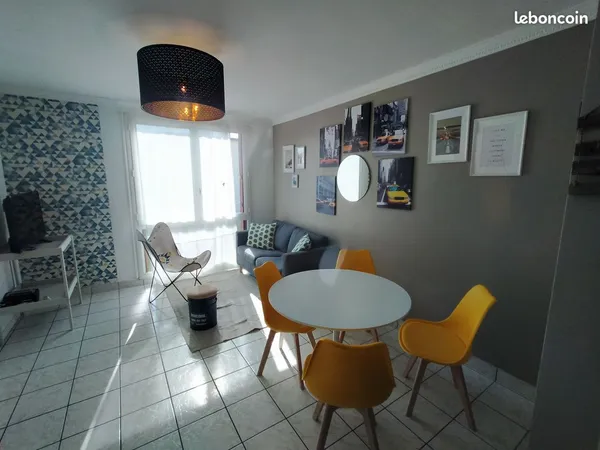 Appartement meublé tout confort 4 pièces 62 m2