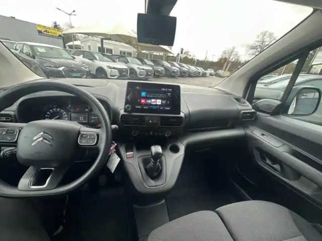 Citroën Berlingo van m 650kg bluehdi 100ch s&amp;s cabine extenso 3 places pack driver connect gps camera — photo 8
