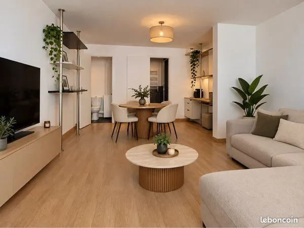 Appartement 2 pièces - Meublé