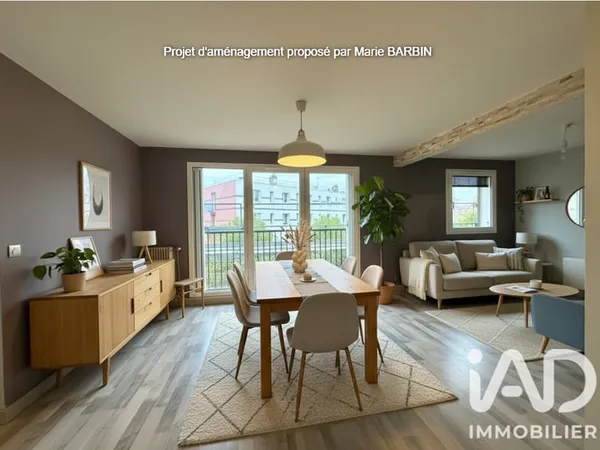 Appartement 4 pièces 72 m²