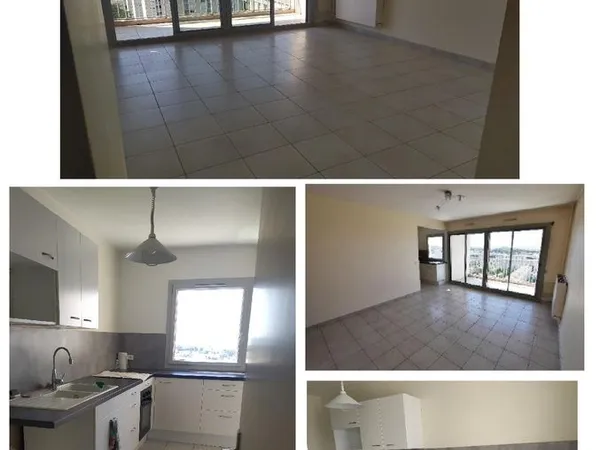 T3 de 61 m² avec terrasse et vue panoramique - 15e étage - Salon-de-Provence Prix : 150 000