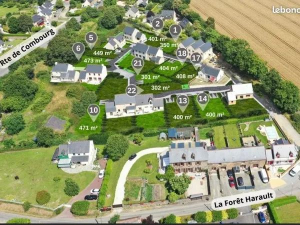 Terrain à bâtir de 401 m² à DOL-DE-BRETAGNE (35)