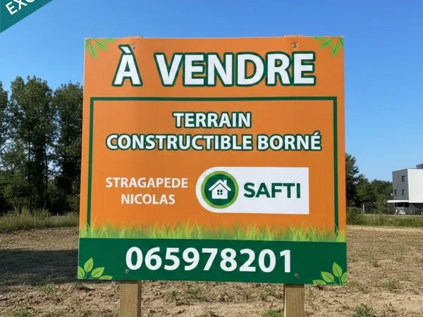 Terrain en individuel 706 m²