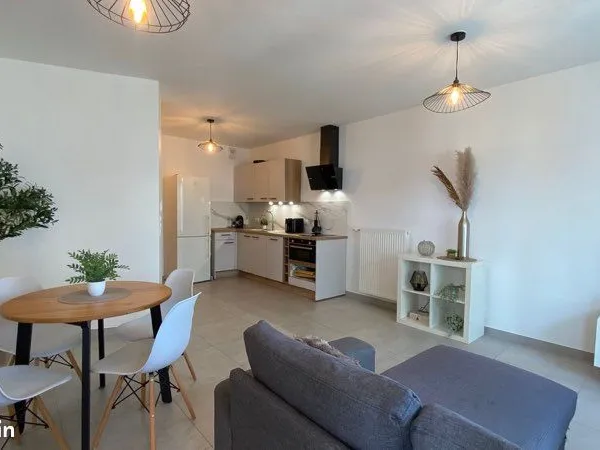T1bis de 38m2 avec balcon et garage fermé privatif