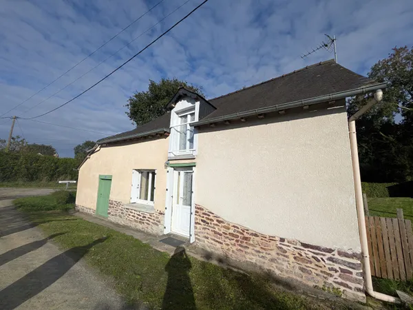 Maison à vendre au Loscouët sur Meu avec vie de plain pied, proche SAINT MEEN LE GRAND