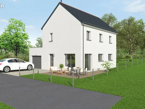 Projet de construction d'une maison 112 m² avec terrain à BRUZ (35)