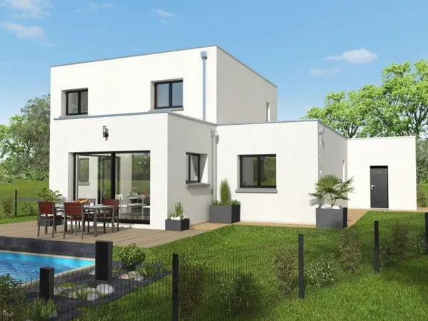 Projet de construction d'une maison 131 m² avec terrain à MELESSE (35)