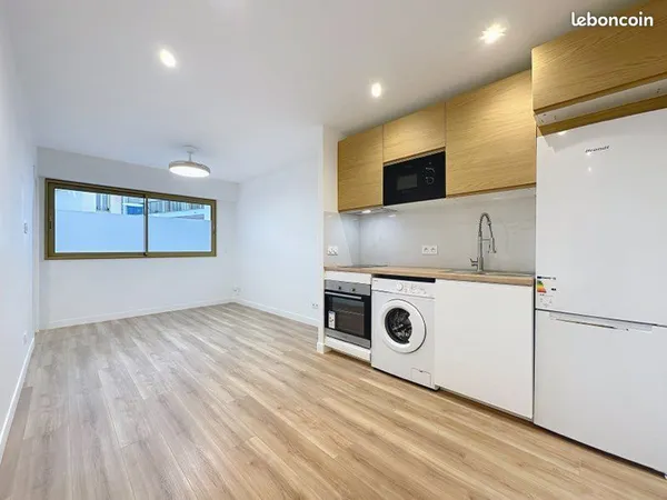 Appartement 2 pièces meublé entièrement rénové