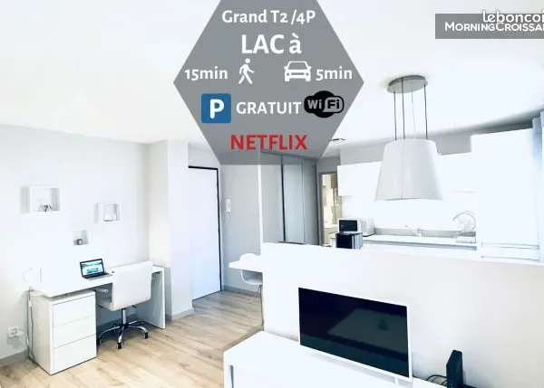 Appartement 2 pièces 39 m²