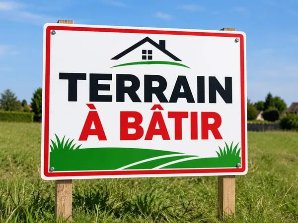 Terrain constructible 449 m²