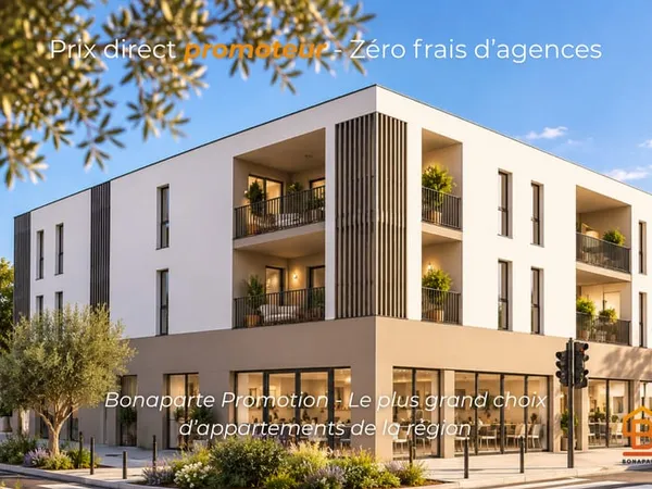 MÈZE - T2 NEUF DE 48 M² AVEC GRANDE TERRASSE DE 13 M²