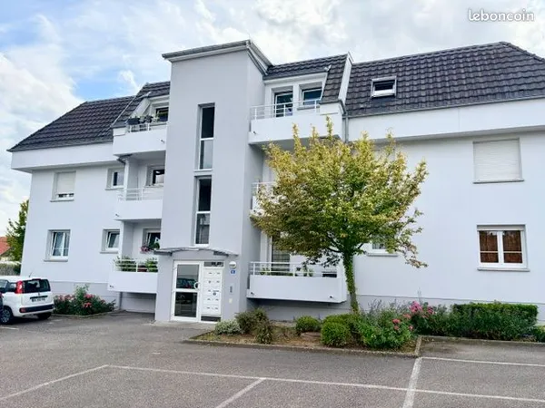 2 pièces - 53 m² - Dernier étage - quartier calme