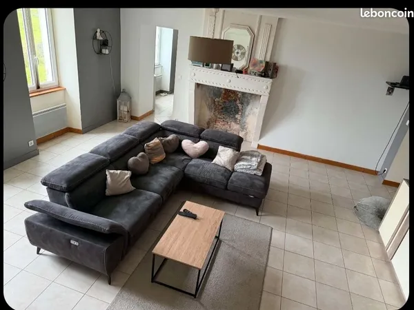 Maison 3 chambres + jardin
