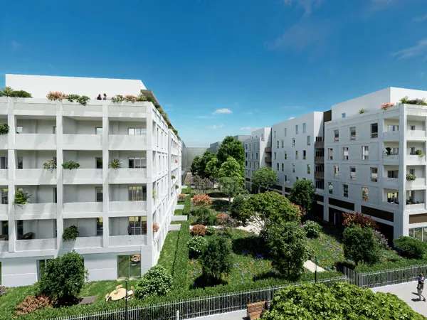 Magnifique T4 neuf de 81 M2 avec terrasse et Jardin privatif - Parking - Castelnau le Lez - Livraiso