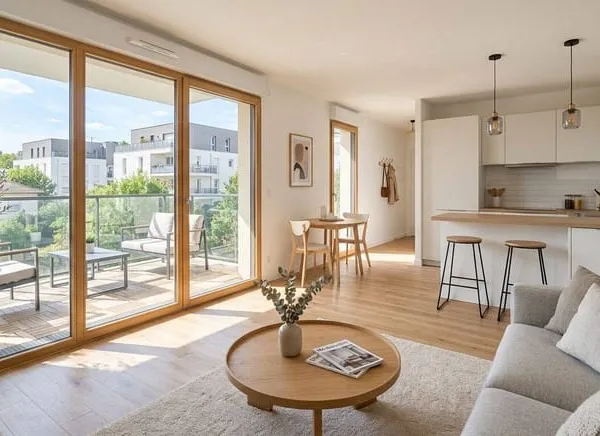 Appartement 2 pièces 42 m²
