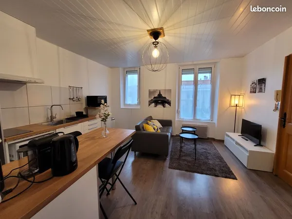 Superbe T2 de 36m² - Meublé -Proche Centre-ville & 200m gare