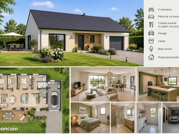 Maison 4 pièces 90 m²