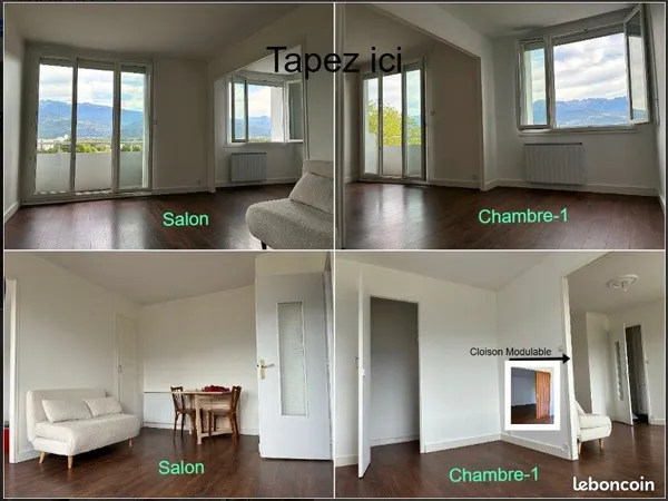 T3 MEUBLÉ 49 m² - IDÉAL COLOCATION - PROCHE CHU / FACULTÉ DE MÉDECINEIDEAL COLOCATION