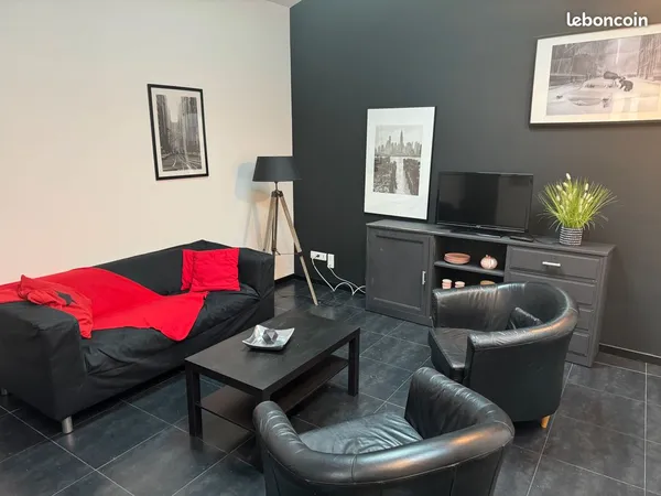 T2 meuble en centre-ville
