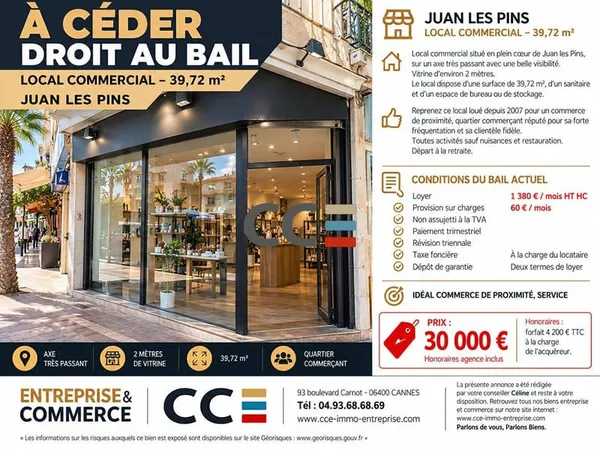 Boutique 40 m²