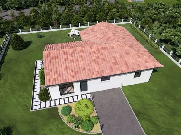 Maison neuve 3 chambres 90m² à Onesse-Laharie