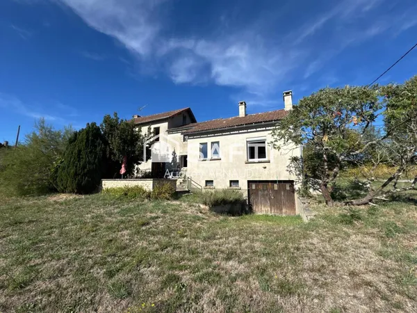 Maison de charme avec vue sur la vallée creusoise