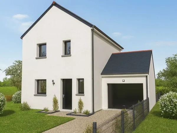 Projet de construction d'une maison 85 m² avec terrain à PLONEIS (29)
