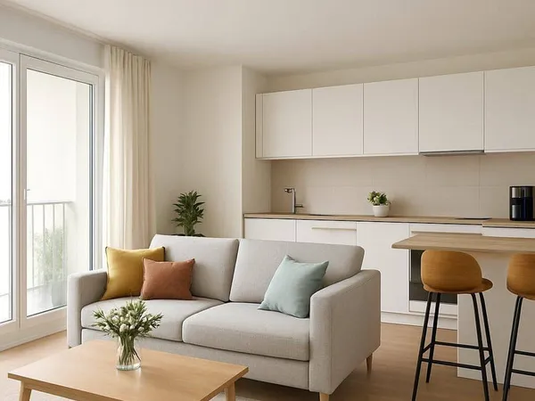 Appartement 2 pièces 43 m²