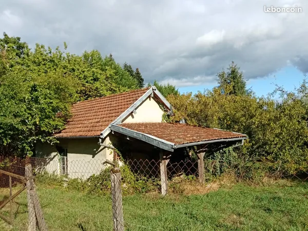 Terrain + garage