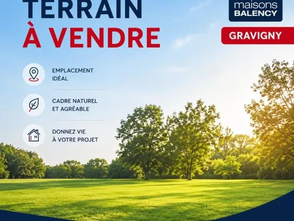 Terrain 905 m² Autheuil Authouillet