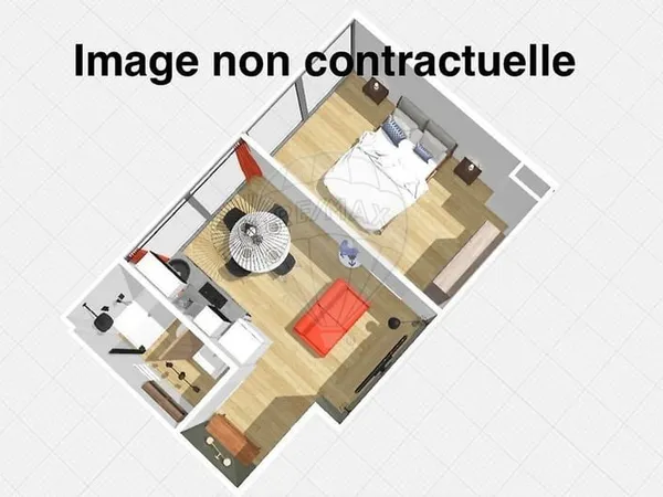 Appartement 1 chambre(s) à vendre
