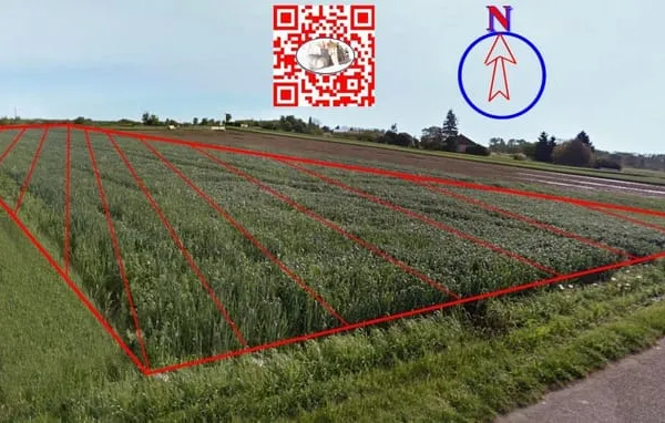 Terrain à bâtir avec CU opérationnel accordé - viabilités devant le terrain de 1861 m² - seulement 1