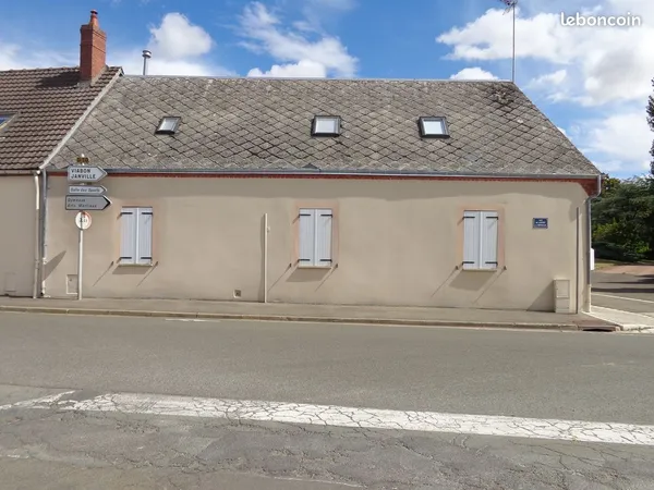 Maison 109m2 +garage et cours
