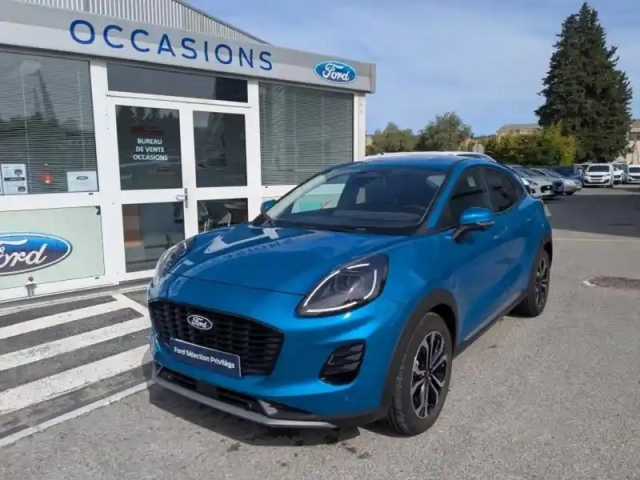 Ford Puma 1.0 ecoboost 125ch s&amp;s mhev titanium business powershift