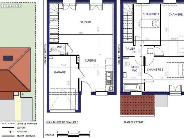 À LOUER - Maison T4 de 80 m² avec jardin, garage et 2 places de parking