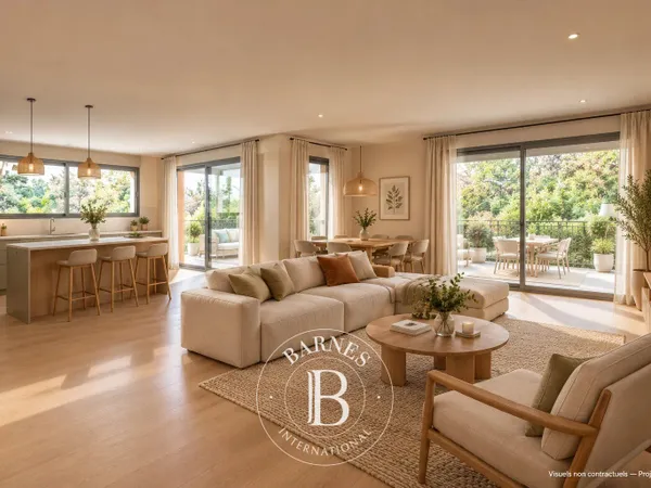 Charbonnières-les-Bains - Appartement de 103 m² - 3 chambres - Terrasse de 32 m²