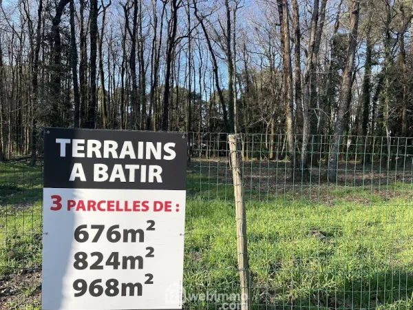 Terrain 968 m²